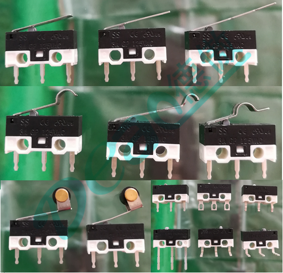 小型微動開關選型資料匯總